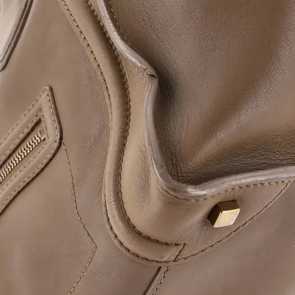 Celine Luggage Bag Smooth Leather Mini #188908C98B - Picture 7 of 8